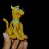 Scooby: Polymer clay sculpture painted with acrylic